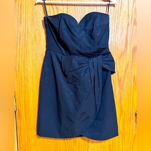 h&m blue strapless dress Ladies - Light Blue Bubble-Hem Bandeau Dress - Size: L